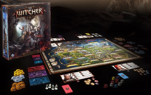 The Witcher Adventure board game Monopolis The Witcher Adventure Base Tabletop, Board and Card Game