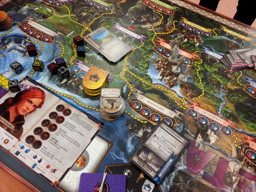 The Witcher Adventure board game Monopolis The Witcher Adventure Base Tabletop, Board and Card Game