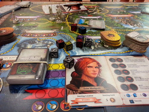 The Witcher Adventure board game Monopolis The Witcher Adventure Base Tabletop, Board and Card Game