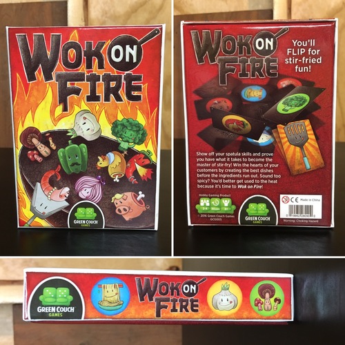Wok on Fire Card Game Monopolis Wok on Fire Card Game Base Tabletop, Board and Card Game
