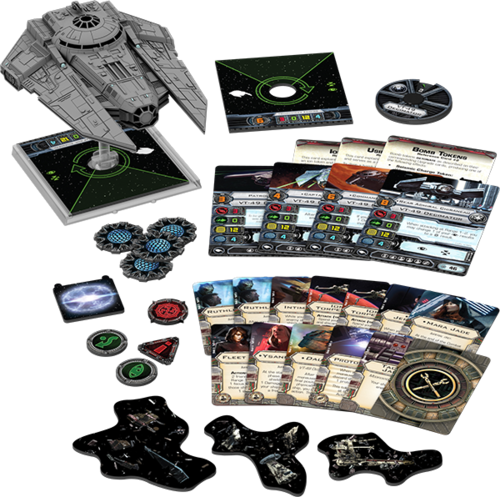 Monopolis Star Wars X Wing VT-49 Decimator Expansion Tabletop, Board and Card Game